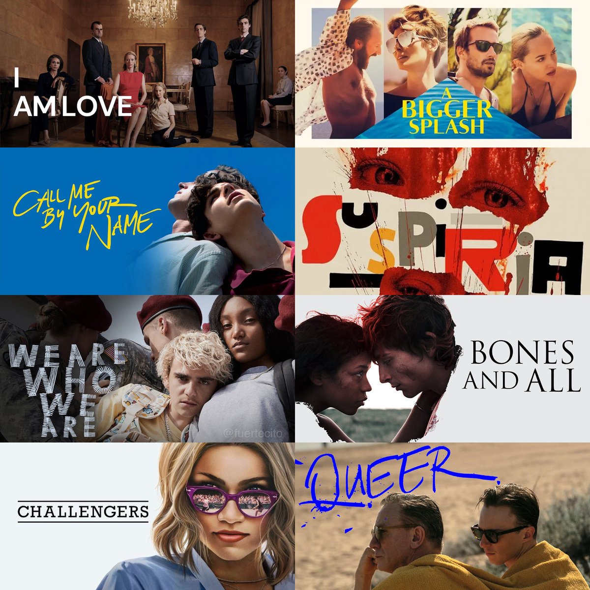 Felicidades, Luca Guadagnino. Por tu cumpleaños, que es hoy, y en general por esto