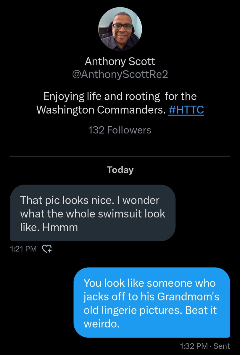 I got time today. 

First retart is <a href="/AnthonyScottRe2/">Anthony Scott</a>