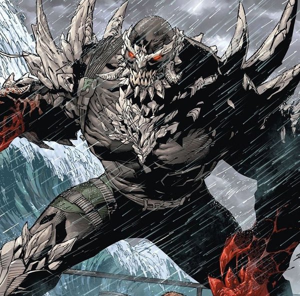 Emergency broadcast: “Attention all heroes, Doomsday has been spotted, I repeat Doomsday is at large! This is not a drill any hero near the target area is asked to please assist in stopping him. The broadcast will continue so any other heroes can have his location at all times.”