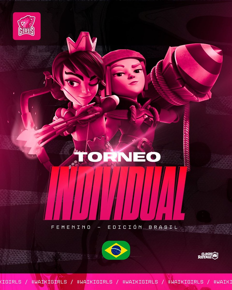 Waiki Girls (@teamwaikigirls) on Twitter photo #CR | #Torneo
Los esperamos a todos a la Gran Final del Torneo Individual 🇧🇷 WG🏅
Conoceremos la mejor jogadora do Brasil de este 2025 💪
Transmisión:
⏰| 12:30 PM 🇵🇪 - 2:30 PM 🇧🇷
🗣️| <a href="/MarlitoClash/">MarlitoClash</a> & <a href="/Steveflacr/">Stevefla CR</a>
#Torneo #WG #CR | #Torneo
Los esperamos a todos a la Gran Final del Torneo Individual 🇧🇷 WG🏅
Conoceremos la mejor jogadora do Brasil de este 2025 💪
Transmisión:
⏰| 12:30 PM 🇵🇪 - 2:30 PM 🇧🇷
🗣️| <a href="/MarlitoClash/">MarlitoClash</a> & <a href="/Steveflacr/">Stevefla CR</a>
#Torneo #WG