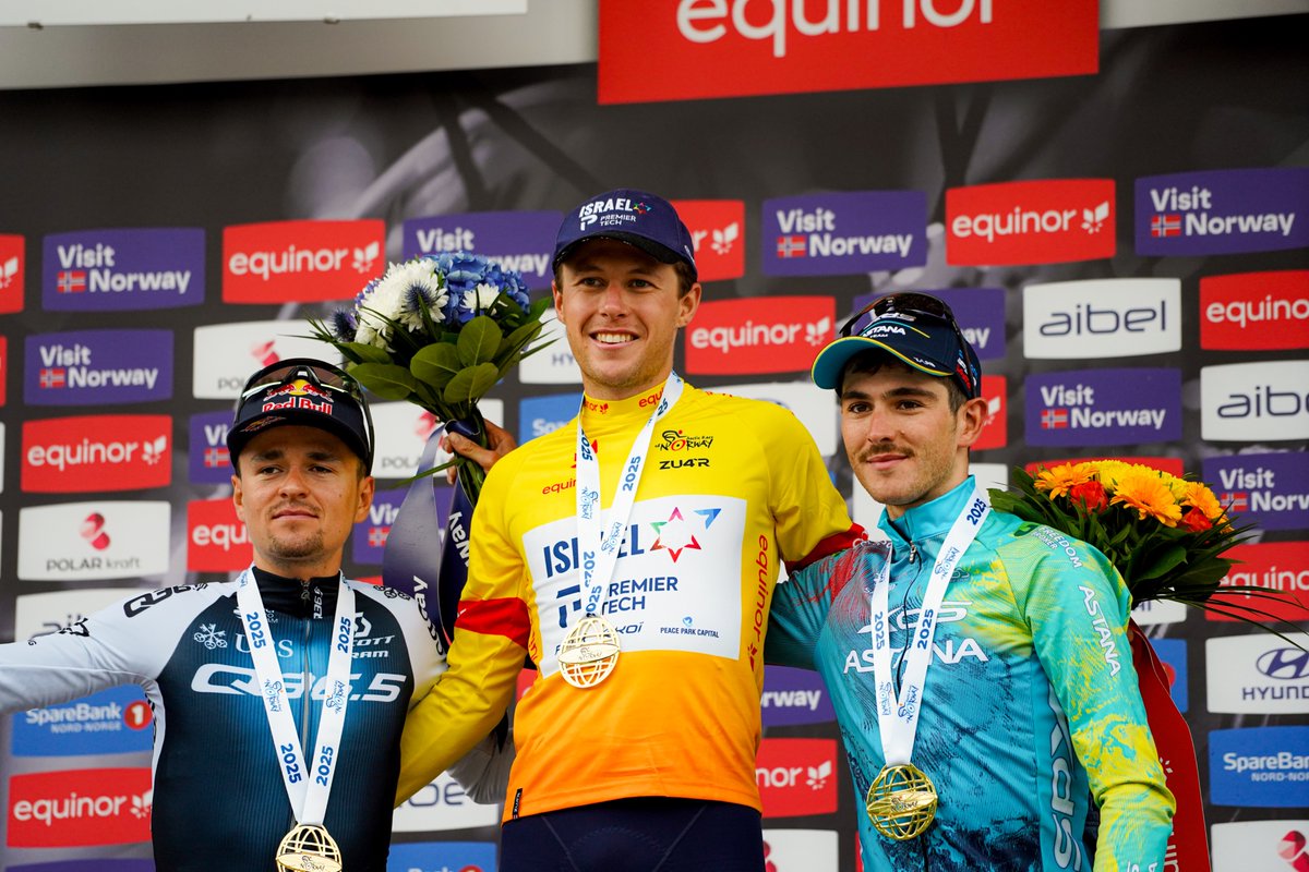 Arctic Race of Norway (@arcticraceofn) on Twitter photo ๐ฅ๐ฅ๐ฅ Final Podium of the 2025 #ArcticRace of Norway
๐ฅ ๐ณ๐ฟ <a href="/corbin_strong/">Corbin Strong</a> (IPT)
๐ฅ ๐ฌ๐ง <a href="/tompidcock/">Tom Pidcock</a> (Q36)
๐ฅ ๐ฎ๐น Christian Scaroni (XAT) ๐ฅ๐ฅ๐ฅ Final Podium of the 2025 #ArcticRace of Norway
๐ฅ ๐ณ๐ฟ <a href="/corbin_strong/">Corbin Strong</a> (IPT)
๐ฅ ๐ฌ๐ง <a href="/tompidcock/">Tom Pidcock</a> (Q36)
๐ฅ ๐ฎ๐น Christian Scaroni (XAT)