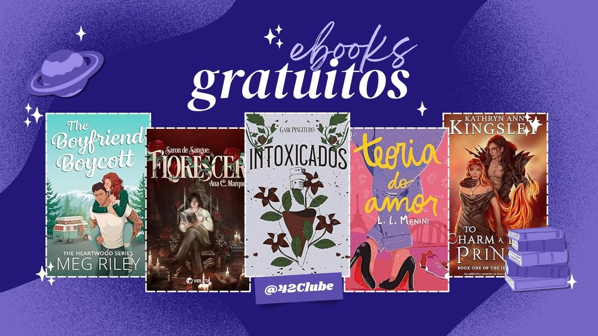 São 10 livros, mais 2 de brinde. Clube 42 🛍️ (@42Clube) / X