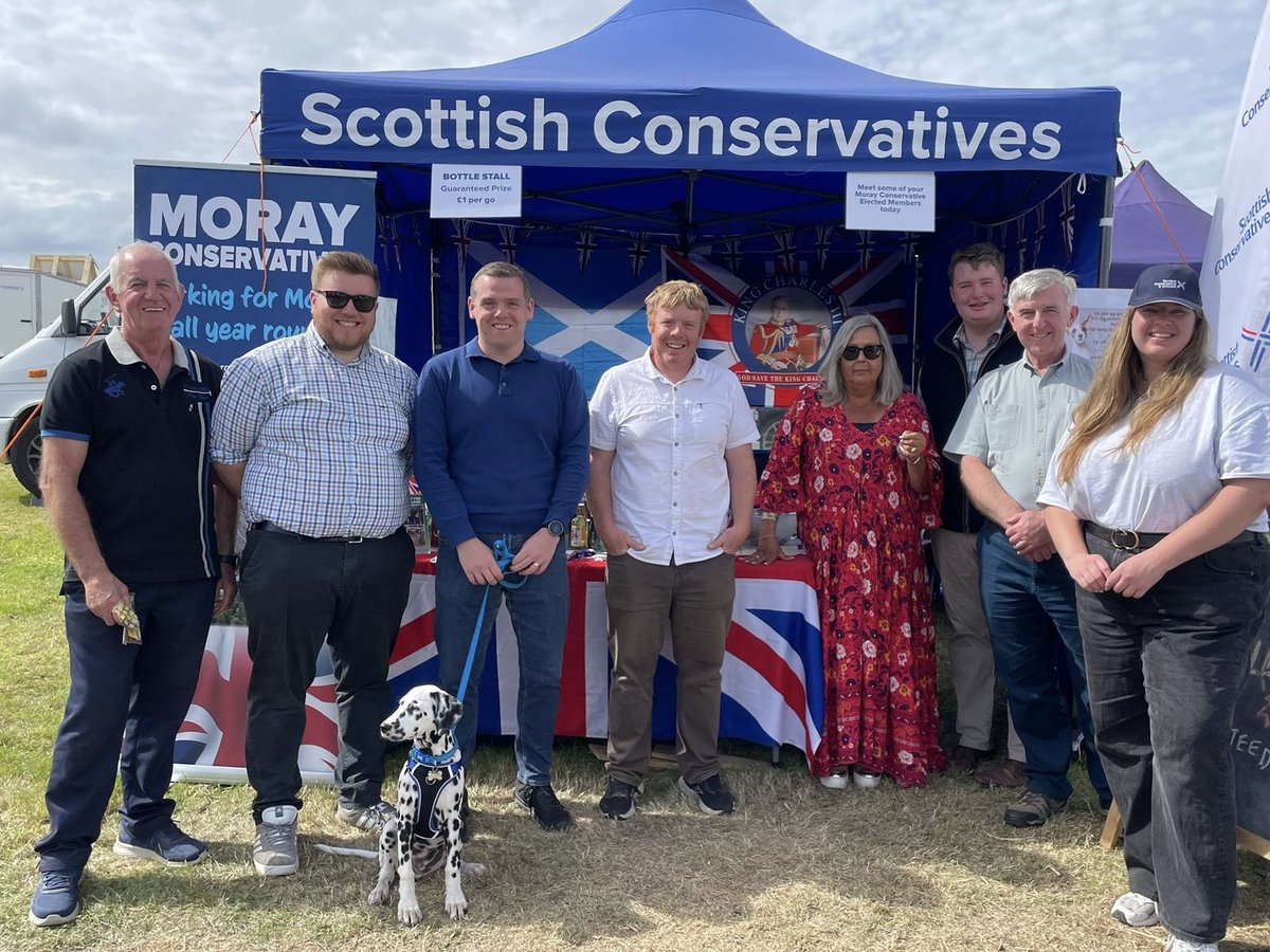 Really fun weekend with the team at the <a href="/MorayTories/">Moray Conservatives</a> Keith Show stall!

Lots of great conversations had with both locals and visitors to the area.