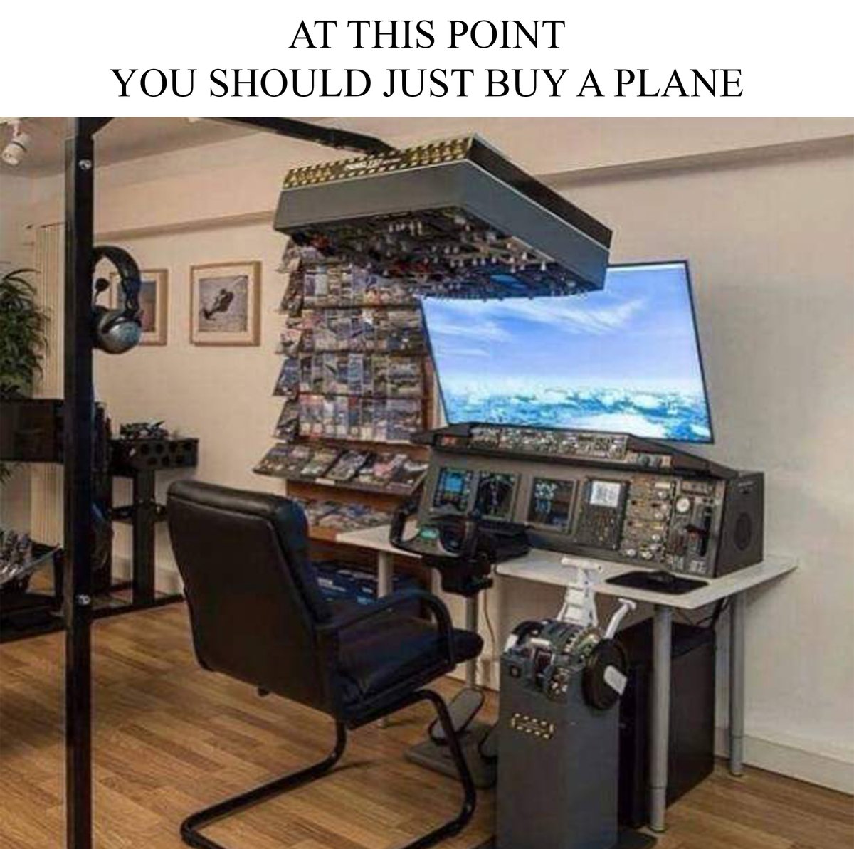 xidaxpcs's tweet image. At what point does it go from being a game to training for your next job?
#xidax #gamermemes #pcgaing #msfs2024 #fligtsim