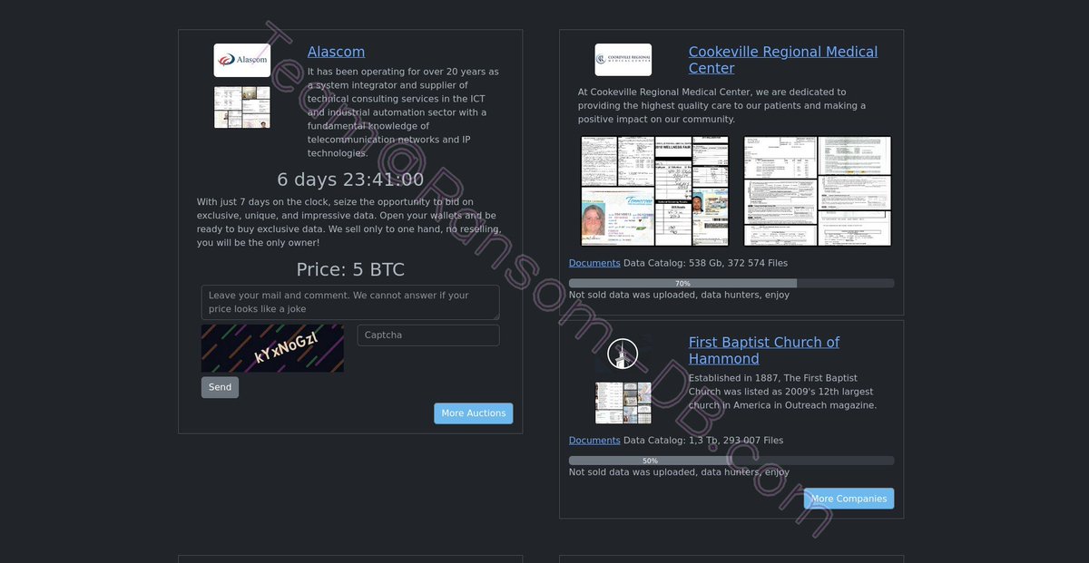 Ransom_DB's tweet photo. 🚨 Ransom group "Rhysida" publishes "Alascom" - Italy 🇮🇹

📍 Location: Milan, Italy
💻 Industry: ICT & Industrial Automation
🔗 Website: https://t.co/5RN3IMniOX

Alascom, a Milan-based company with over 20 years of expertise, specializes in telecommunication networks, IP technologies, and industrial automation. As a trusted system integrator and technical consulting provider, Alascom delivers tailored solutions for complex industrial and communication challenges.