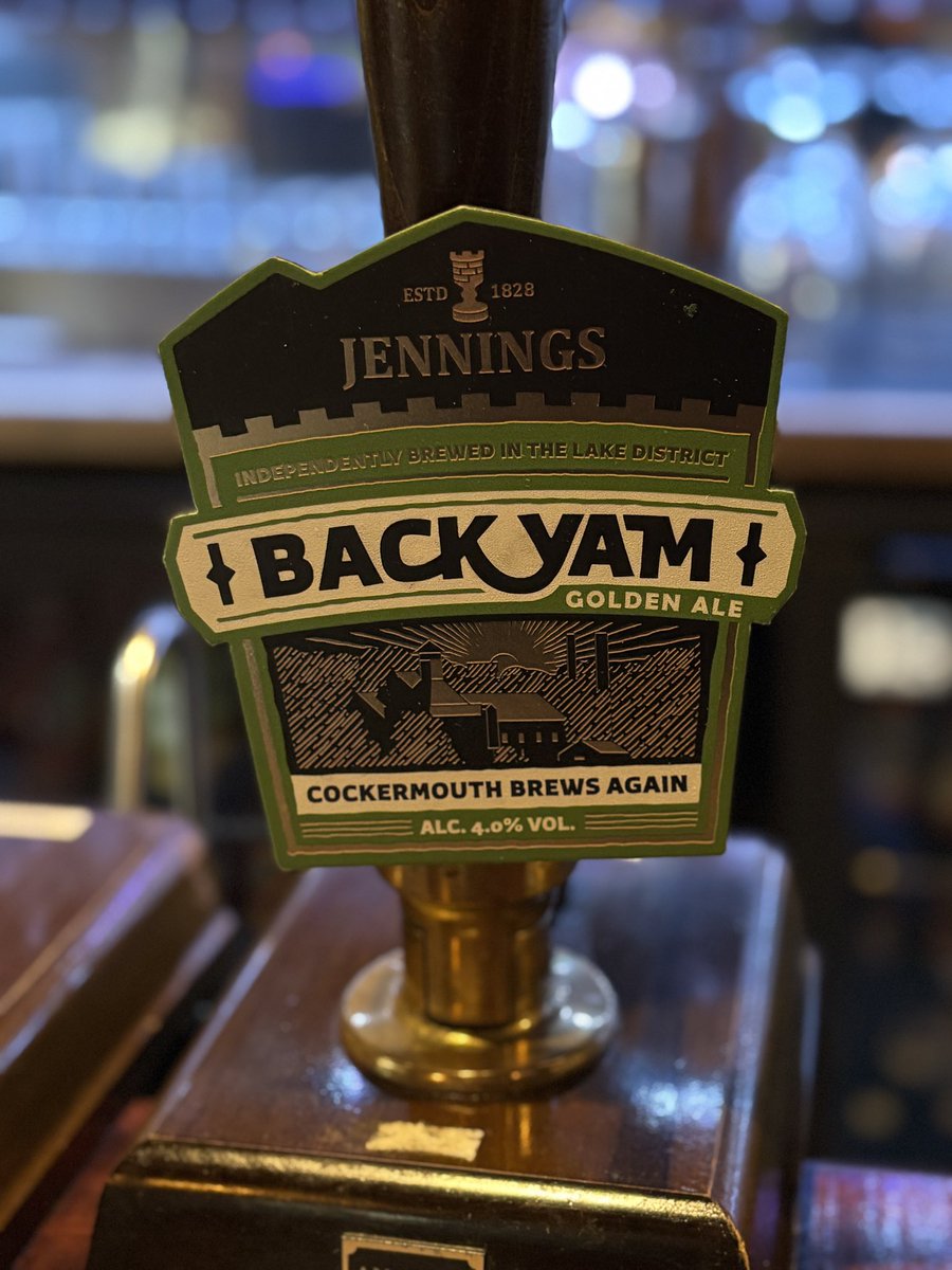 If you know Jennings and the Cumbrian dialect this is a perfect name for their new beer. Genius.