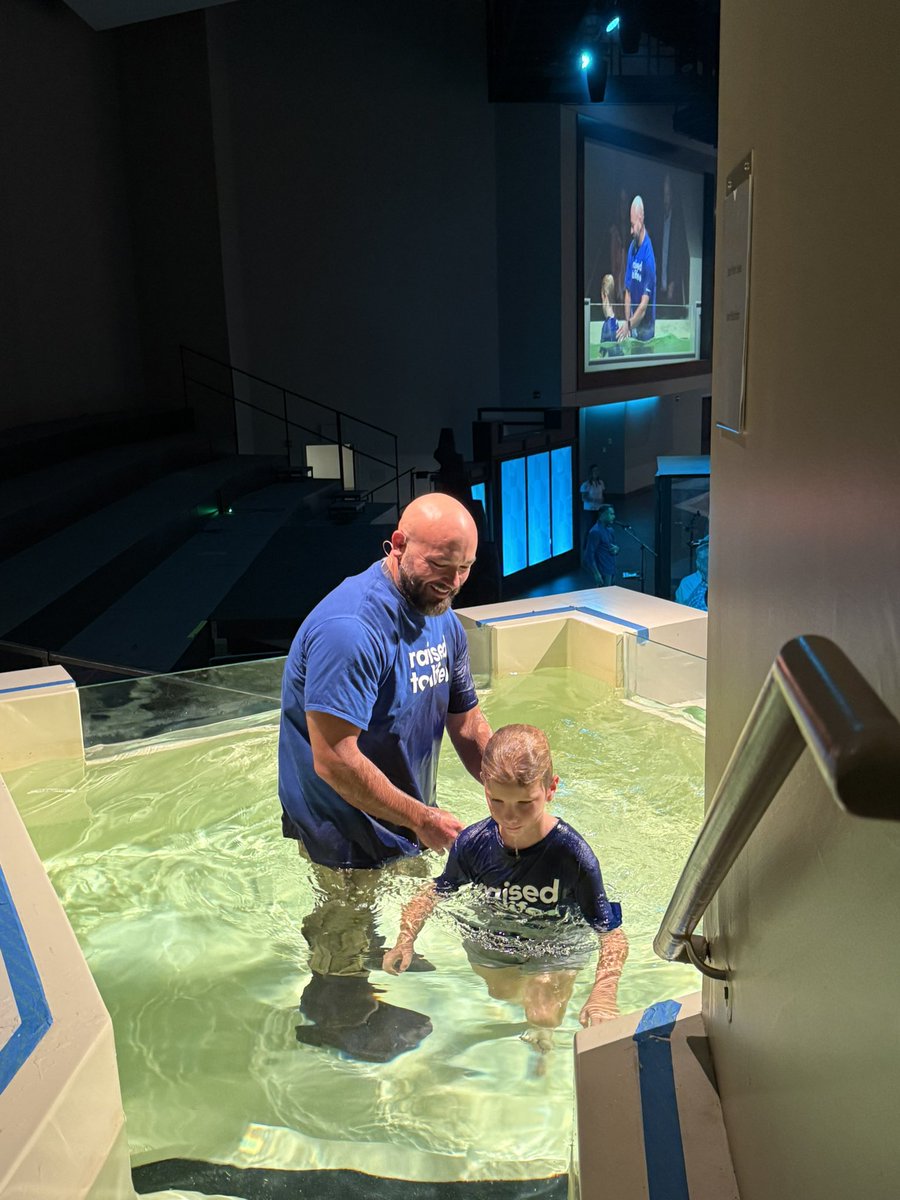 Such a special day! My good friend and pastor <a href="/jbraddy/">Josh Braddy</a> baptized my boy and now brother in Christ! The journey is just now beginning but I’m so looking forward to the adventure together! We love you, Sam Parker!