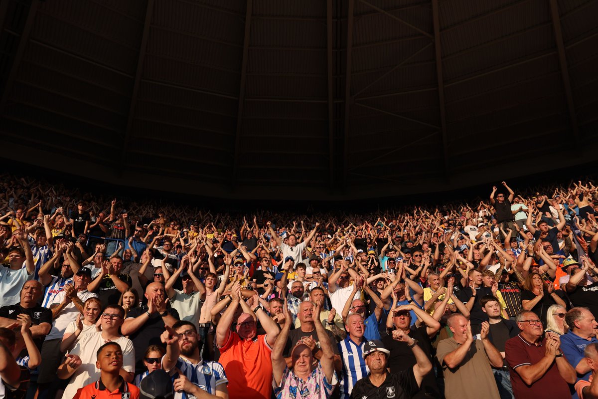 swfc's tweet photo. Thank you for your incredible support this afternoon 🦉👏

Safe journey home to everyone who joined us in Leicester 👊 💙 https://t.co/lPp6YyidGa