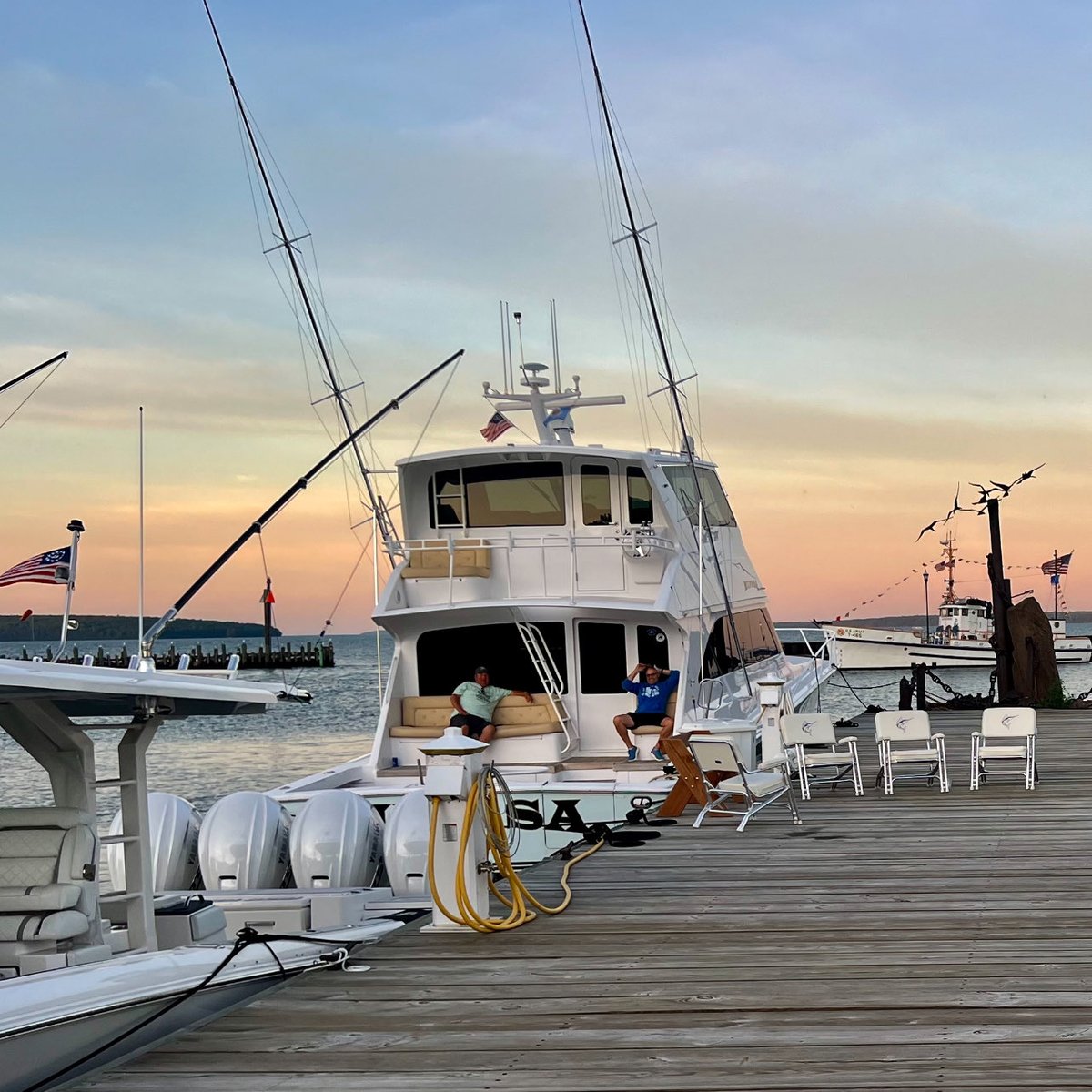 This is what it looks like when two guys work all day doing nothing.