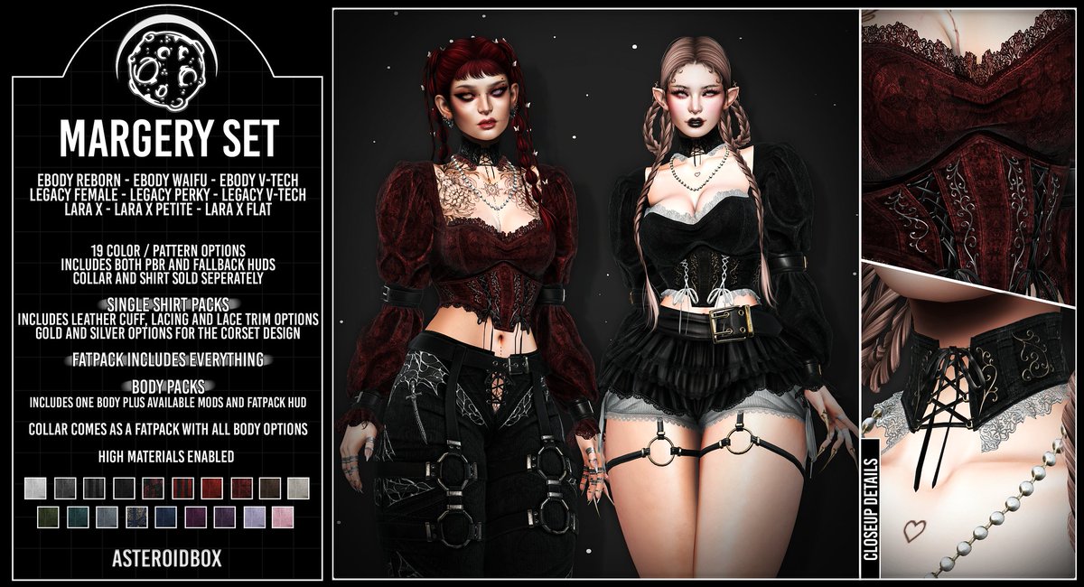 KawaiiFeedSL's tweet photo. AsteroidBox: Margery Set @ C88〡Taxi: https://t.co/K9RoTSkJ7F
#SecondLife #asteroidbox #C88 #slevent #slcontent #kawaiifeed https://t.co/s9r8lm13x8