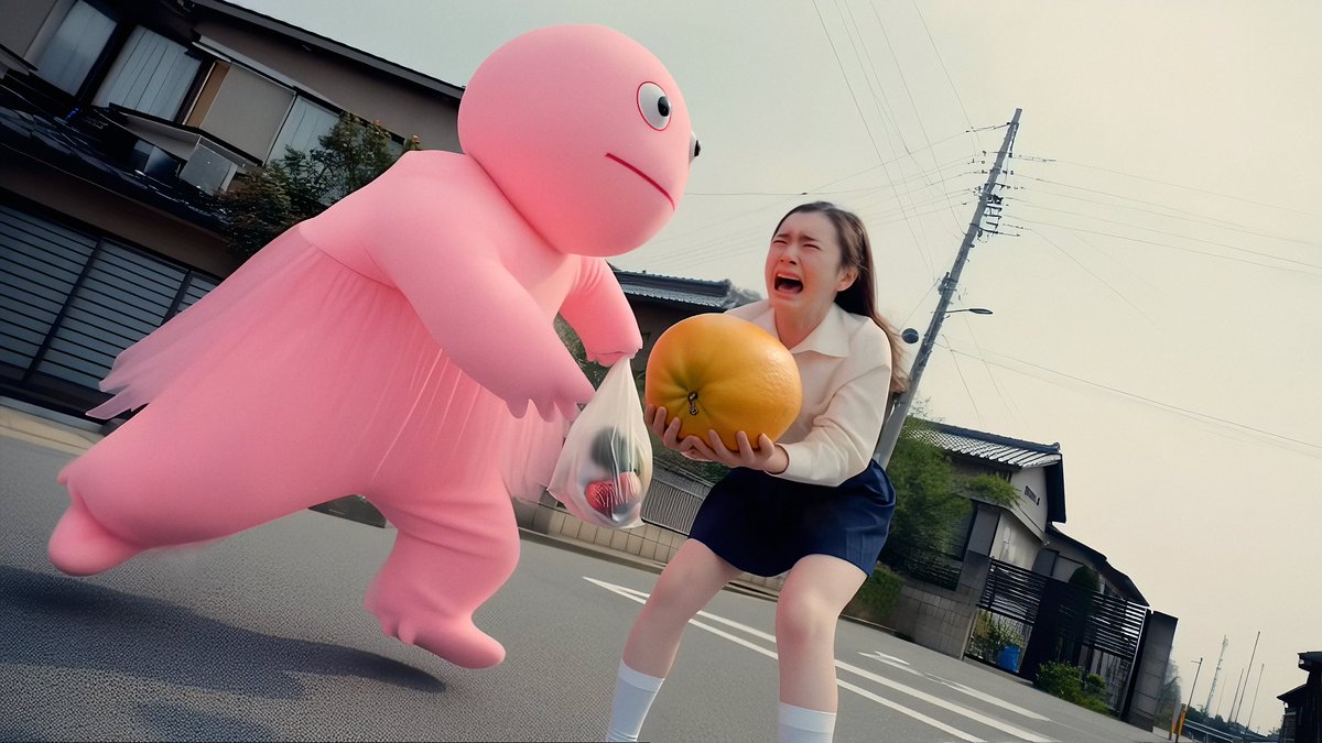 evrythngissoft's tweet image. the drama 🍊 
#ray2 #dreammachine @LumaLabsAI