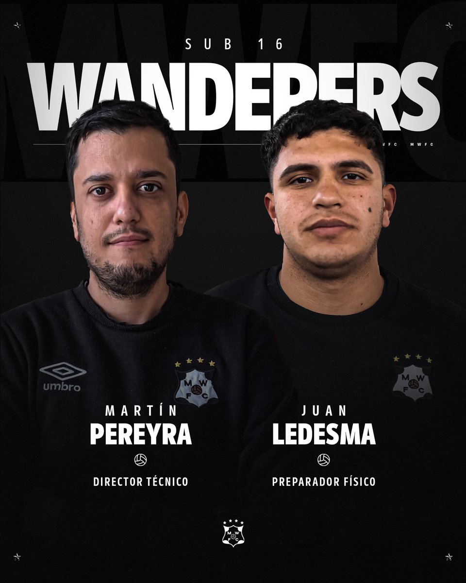 🫵 ACÁ ESTÁ. ELLOS SON.

Los encargados de llevar adelante a la sub-16 en esta segunda mitad del año.