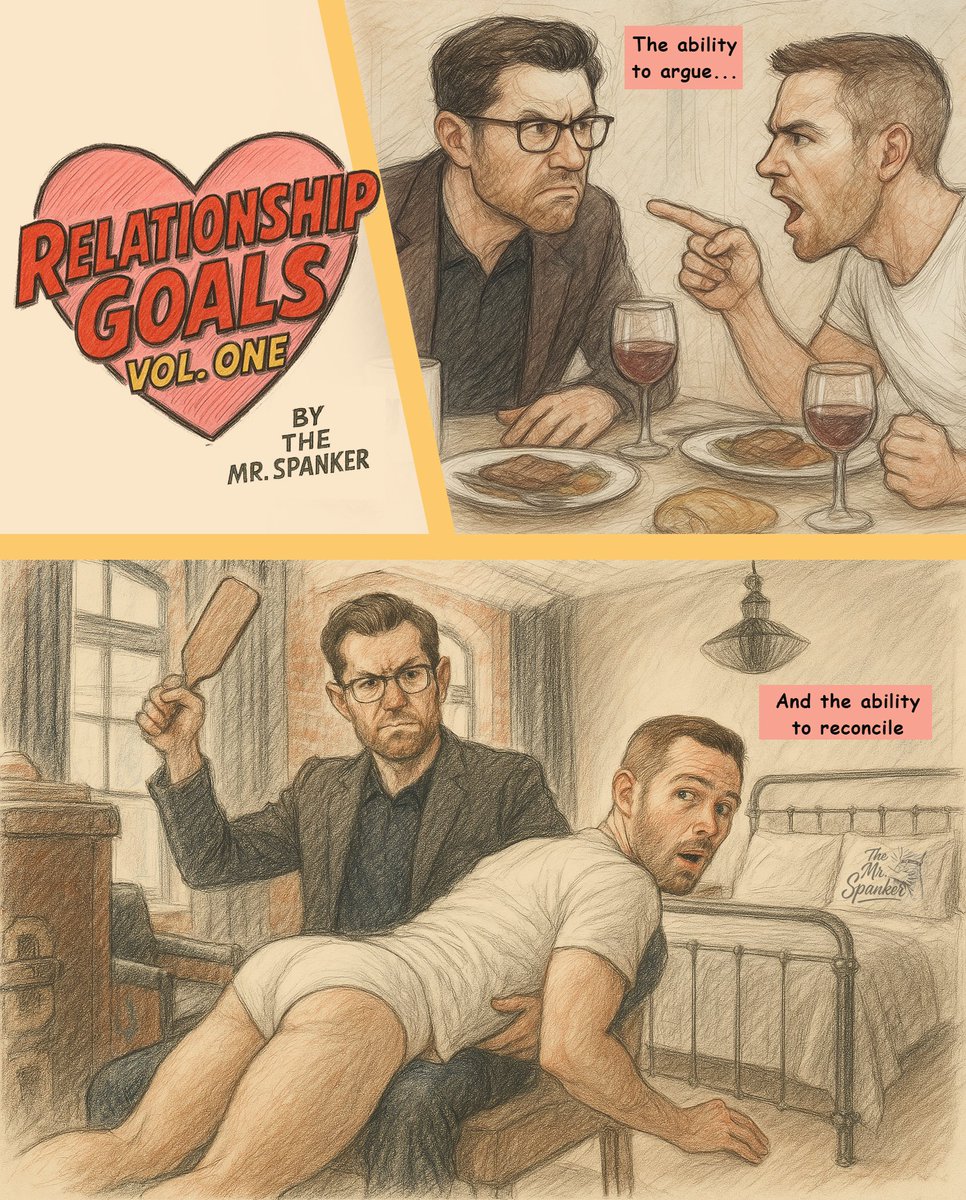 themr_spanker's tweet photo. Relationship goals, featuring Billy Eichner and Luke McFarlane because sometimes the heart and the butt know just what they need, don’t they? 😉❤️
#spanking #gayspanking #spankingAss https://t.co/0dwCV3A2YS