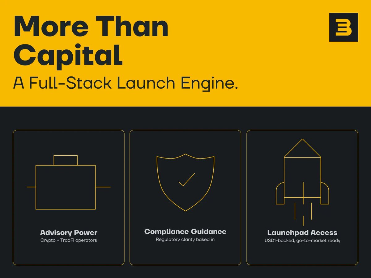 We’re more than just fundraising.

BlockStreet brings together top-tier advisors from both crypto and TradFi, the kind of experience that shapes markets.

We back USD1 projects with hands-on incubation, from refining compliance frameworks to mapping market entry.

We align the
