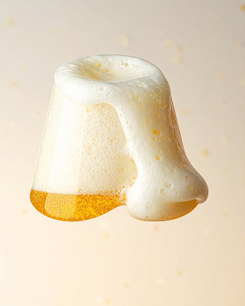 panhg1's tweet photo. 🍺 Lettere e forme fatte di birra e schiuma.
Illustrazione in Illustrator, schiuma in Firefly, ritocchi in Photoshop.
Un brindisi alla creatività!
#BeerArt #GraphicDesign #FireflyAI #AI #illustrator #photoshop https://t.co/nSRLKdFA2G