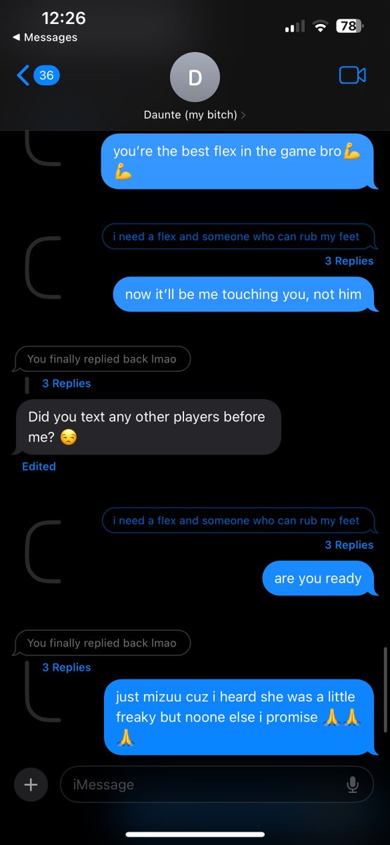 🚨 | More texts between Sib and Pred have been leaked.

The ex Surge duo engaged in a 'romantic' conversation, and flirted the idea of joining forces on Vegas Falcon's. 😳