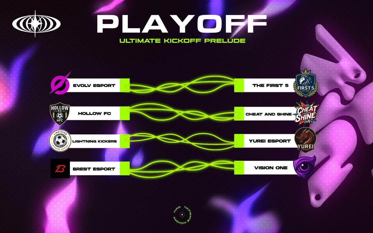 🚨Game time! 

In less than 5 mins!  
The Prelude Play off UKO begins! 
 
8 teams. Only the strongest will rise

<a href="/allan00z_/">Allan00z_</a>  
<a href="/JessyShiiShi/">M8 ShiiShi</a> 

🔗twitch.tv/ukofr

🎨<a href="/Foxisse/">Foxisse</a>