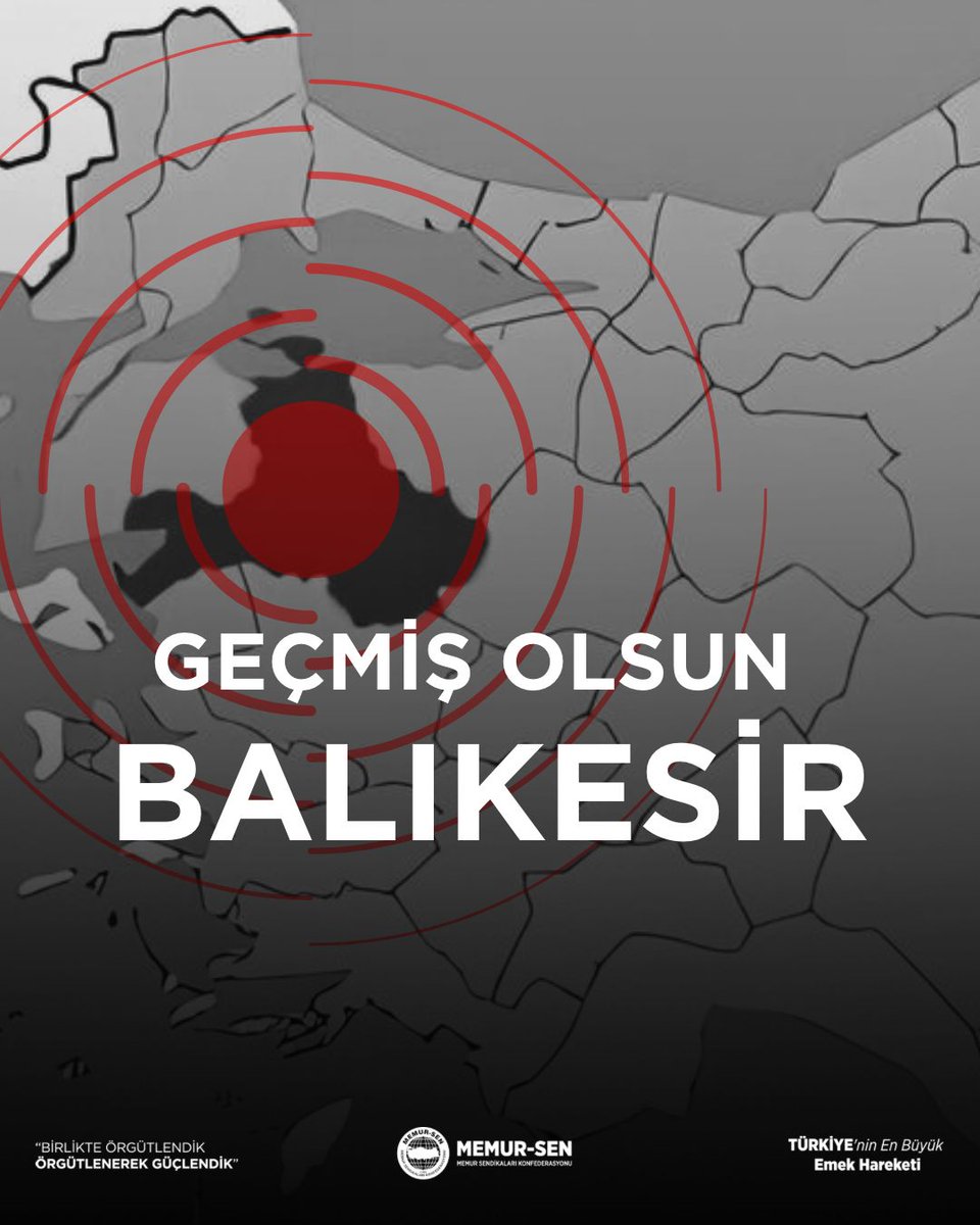 ebsistanbul4's tweet photo. Balıkesir ve çevre illerden de hissedilen depremde gelişmeleri dikkatle takip ediyor, etkilenen vatandaşlarımıza geçmiş olsun dileklerimizi iletiyoruz.

Rabbim her türlü afetten ülkemizi ve milletimizi muhafaza eylesin.

#Balıkesir #Deprem https://t.co/vTrG3leHTl