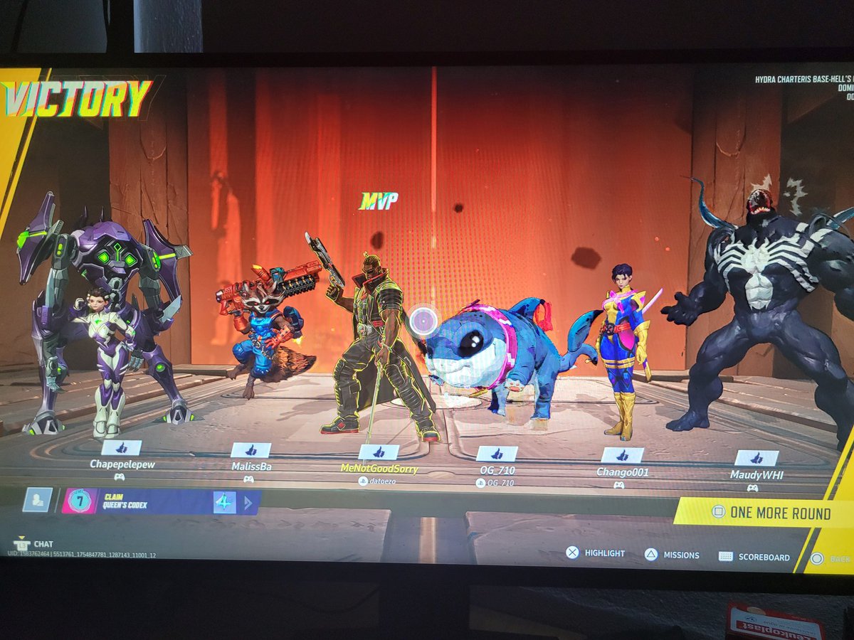 Nuevo  personajhe y ya MVP...  Blade  es complejo pero divertido!!! #MarvelRivals