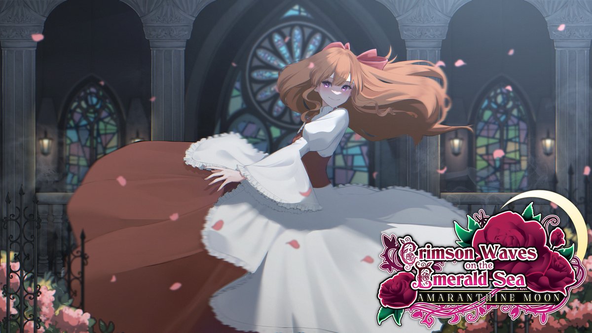 A vampiric tale of love and lost time...

There's only 9 days left to support the Kickstarter for our Victorian vampire otome game, Crimson Waves on the Emerald Sea: Amaranthine Moon!

🦇💖 Support it here: kickstarter.com/projects/cgw/c…

🎨: Kiwi