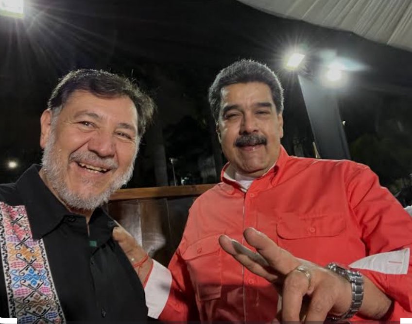 LillyTellez's tweet image. Los tentáculos del terrorista, Nicolás Maduro, están en el gobierno de @Claudiashein .

Ella designó al amigo del narcodictador, @fernandeznorona , como presidente del Senado mexicano.

@JDVance @marcorubio