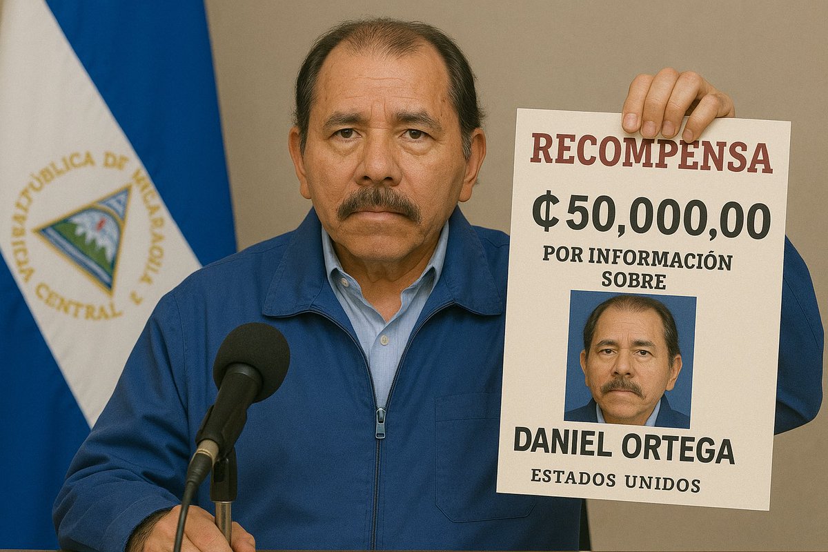 Mmendoza1970's tweet photo. ¡La recompensado para este dictador sería en córdobas! https://t.co/IIrDwrhB6R