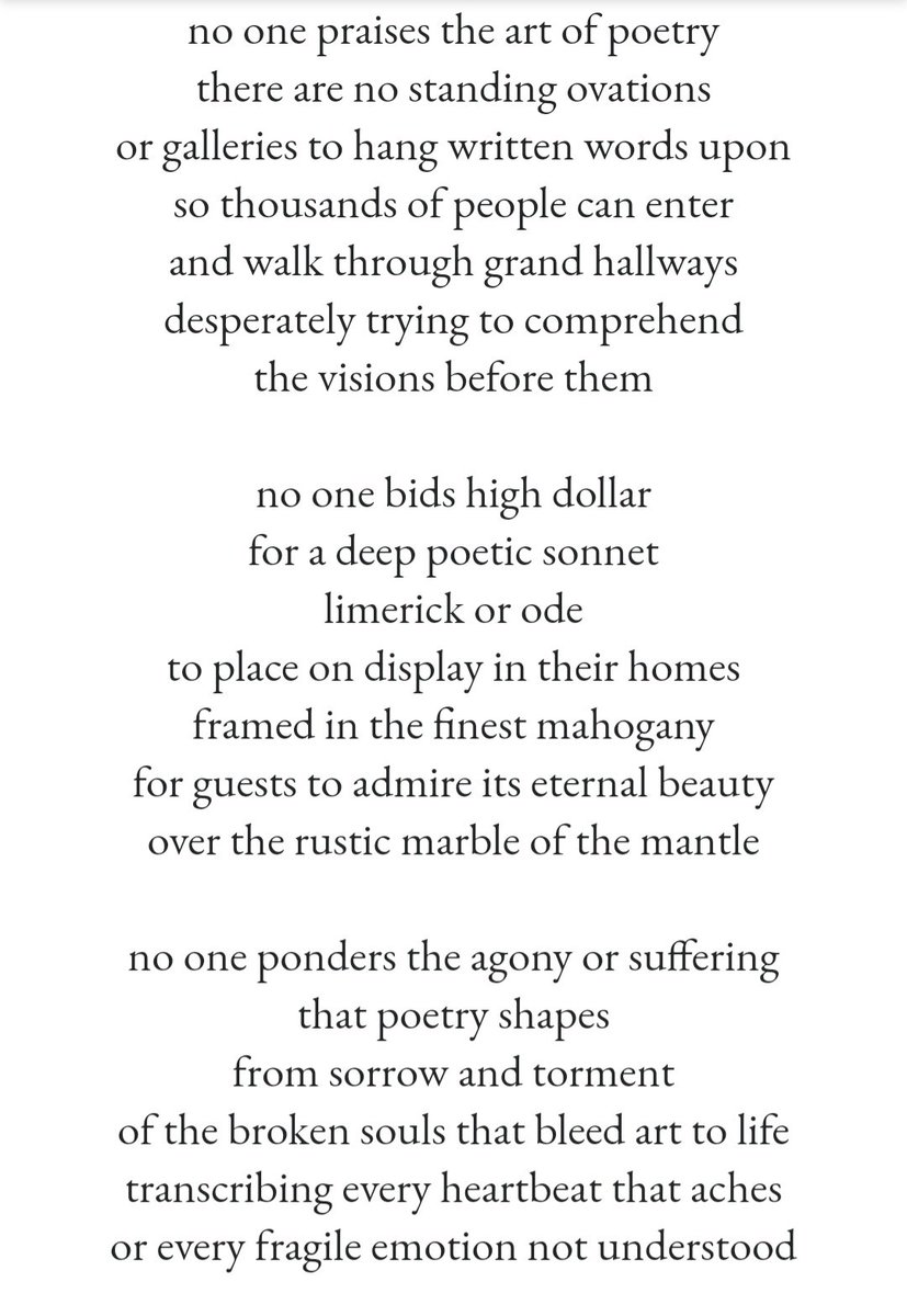 SJPoetryCorner's tweet photo. My poetic muse has been very active lately.
Enjoy another poem:
"The Art of Poetry"
#Poetry #PoetryCommunity #Writer #WritingCommunity #Poet #MyPoem #PoetryTwitter #PoetryIsArt #Poem
@RealisticPoetry https://t.co/qGS54ULPds