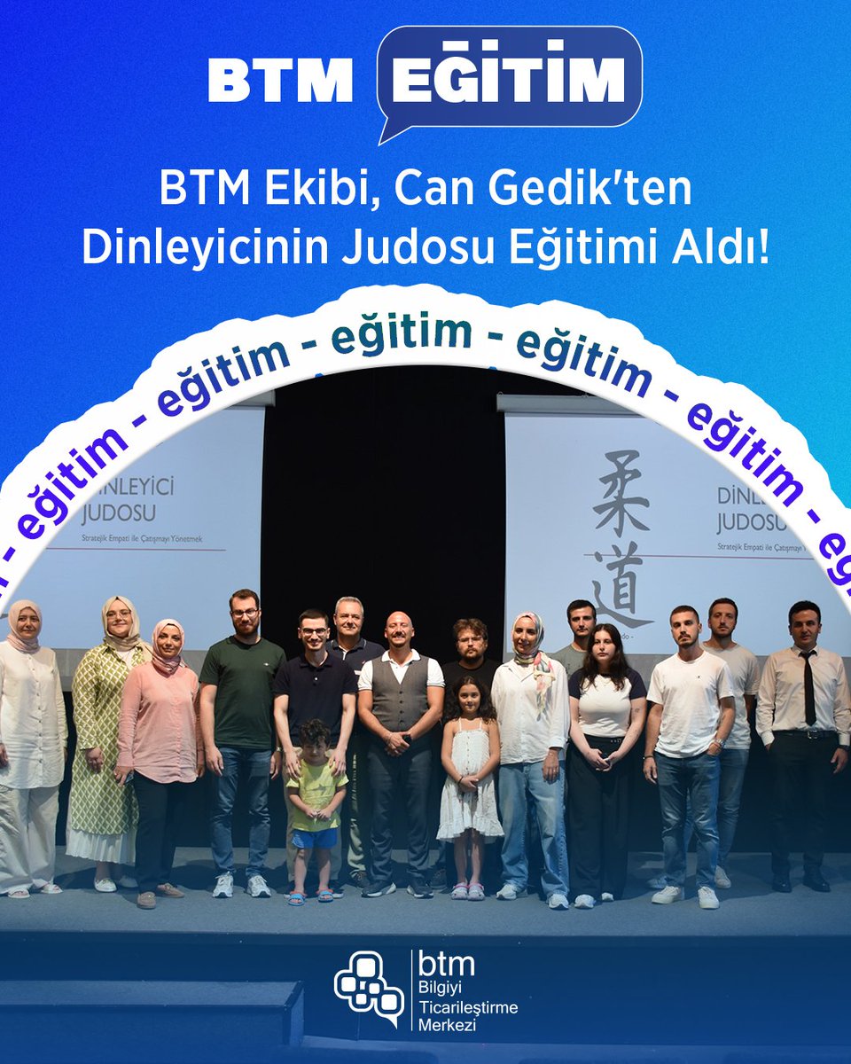 btmistanbul's tweet image. BTM ekibi olarak bugün Dinleyicinin Judosu Masterclass eğitiminde empatik iletişim ve münazara teknikleriyle ilgili pratik beceriler geliştirdik. Katkıları için değerli eğitmenimiz Can Gedik&apos;e teşekkür ederiz.

#btmistanbul #ideatobusiness #WeScaleStartups