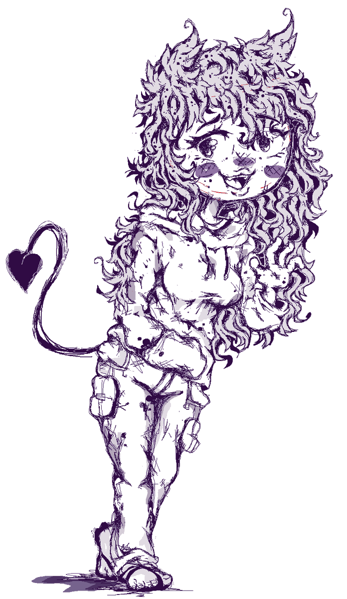 Athiexx's tweet photo. did this art for @ATr0n1c ... this is really old but I like it regardlesss.... I really wanna get into drawing characters in this style more :) https://t.co/rYz3Bs9E9B