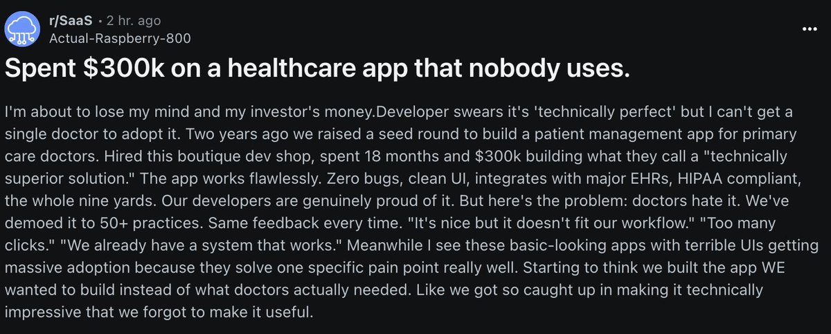 'How can your app improve our hospital?'

'We have zero bugs'.

Ok.