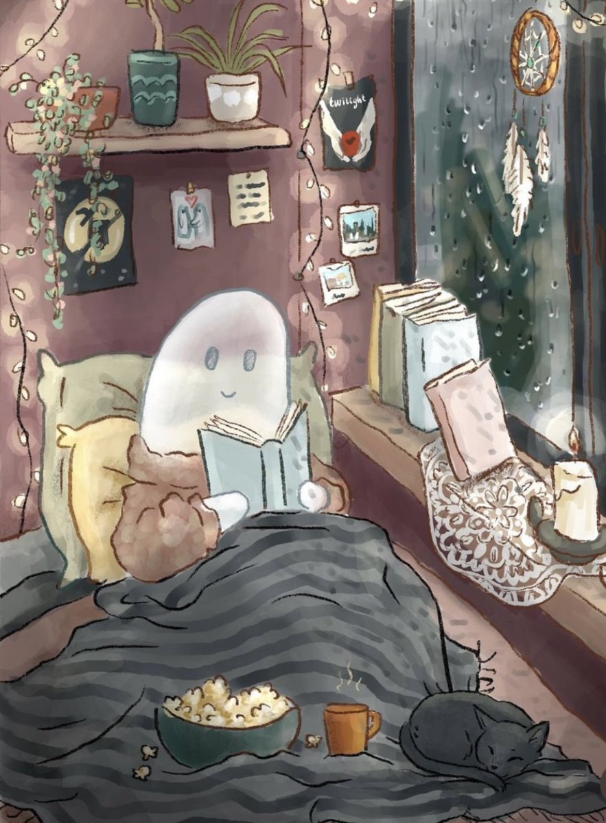 How ghosts relax on a Sunday night

🎨Nicole Daniels