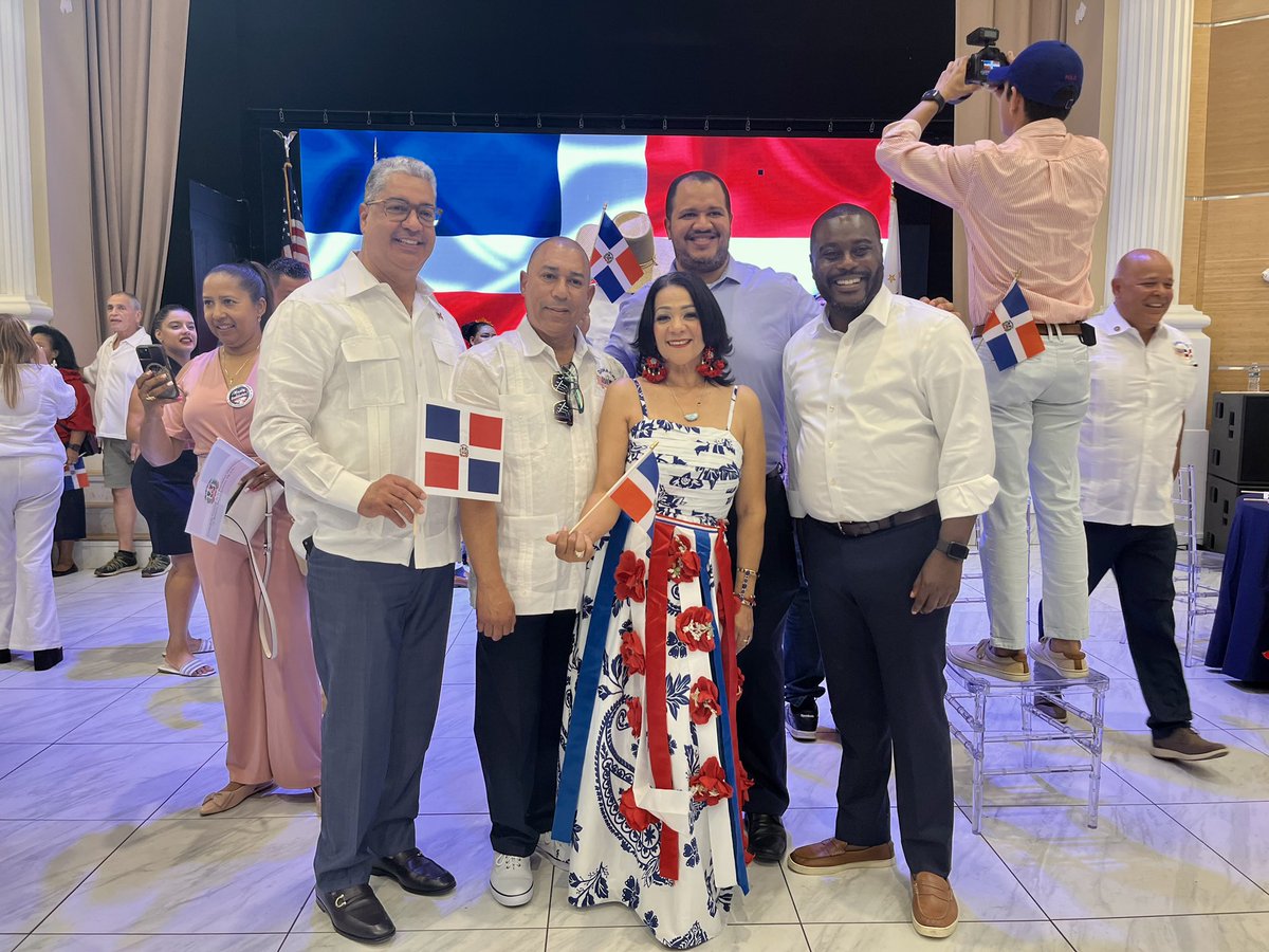 Congressman Gabe Amo (@repgabeamo) on Twitter photo Great kickoff for Quisqueya in Action’s celebration of Rhode Island’s Dominican-American community at the annual Dominican Breakfast hosted by <a href="/LGSabinaMatos/">Lt. Gov. Sabina Matos</a>! 🇩🇴 Great kickoff for Quisqueya in Action’s celebration of Rhode Island’s Dominican-American community at the annual Dominican Breakfast hosted by <a href="/LGSabinaMatos/">Lt. Gov. Sabina Matos</a>! 🇩🇴