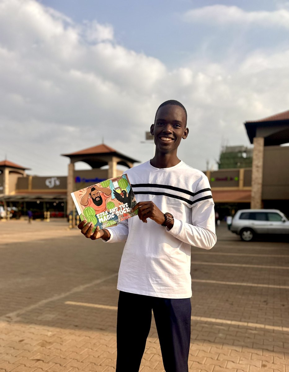 Zukuka_ug's tweet photo. “Ezra and the Magic Duck”, a hilarious yet profound story, you and your kids deserve. By @DominicOmodo  how do you handle ambition &amp; the countless desires that ever grow.

Children are groomed by the literature we expose them to, that’s why you need a copy.
@ReadUsAfrica1 https://t.co/eyV9ow2CA8