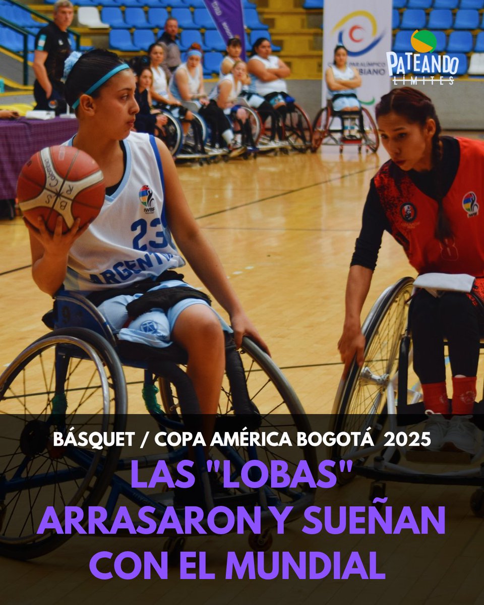 #Básquet 🇦🇷🏀 LAS LOBAS ARRASARON Y SUEÑAN CON EL MUNDIAL 🇦🇷
En la #CopaAmérica de #BásquetEnSillaDeRuedas en #Bogotá,  <a href="/laslobasbasquet/">LasLobasBasquet</a> consiguieron su primera gran victoria: este domingo vencieron con autoridad a Perú 🇵🇪 por 53-18 y sueñan con el #Mundial
#Paralympics