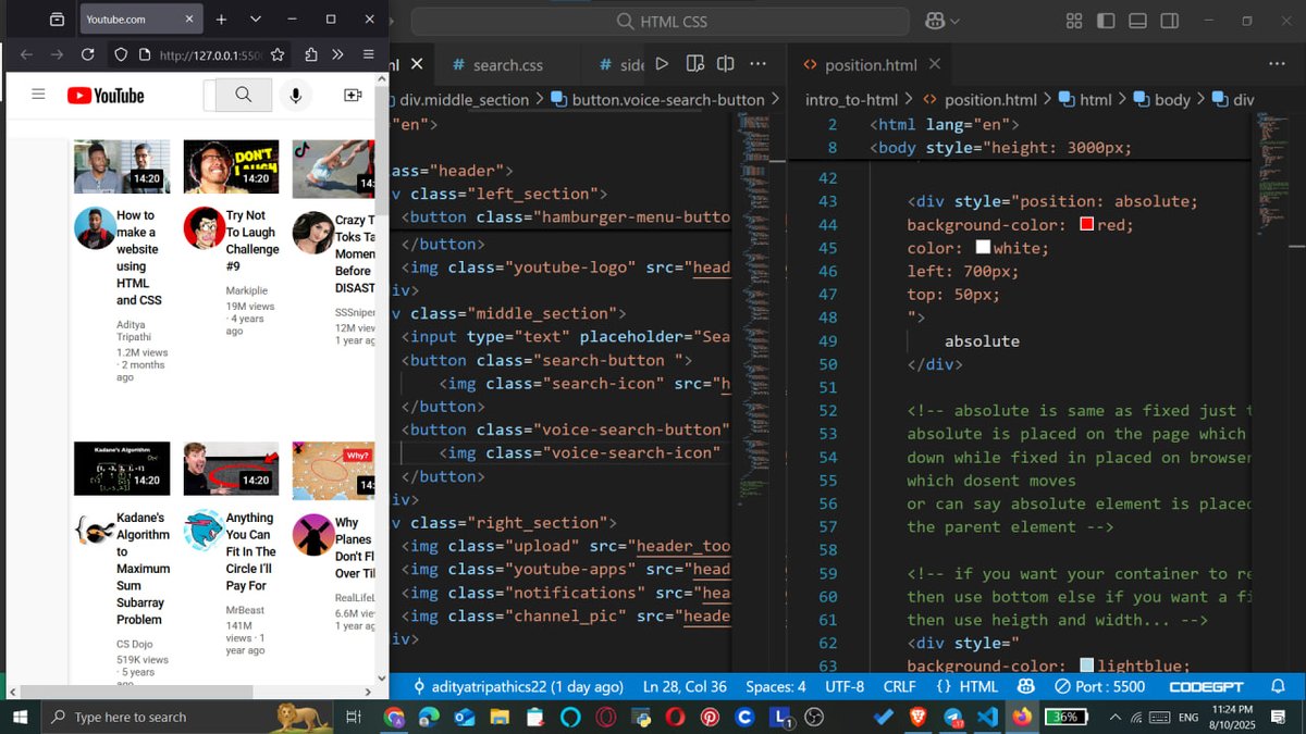 adityacs22's tweet photo. Day 9 of my #100DaysOfCode challenge!🚀

✅Problem no. --> 81 ,153 #LeetCode
✅2 medium BS problems on #gfg24
✅Boat US and DS revision #aptitude
✅How system boots #OS
✅JS execution context #javascript30 
✅Progress in project+Git commits

#grinding #BuildInPublic #letsconnect https://t.co/mXz2lceB6D