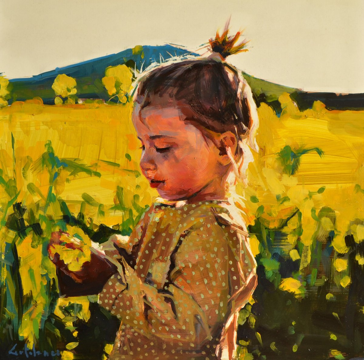 MartineArtB's tweet photo. βLe coeur dβune mΓ¨re est lβΓ©cole de lβenfant.β
~Henry Ward Beecher~
"The girl with yellow flowers" ~Marco Ortolan~ Peintre argentin
πhttps://t.co/r8UsEuNkHg
#children #impressionism #portrait #realism #NatureInspired #ChildhoodMagic #JoyInNature #Flowers #marcoortolan https://t.co/IXu33vlv0w