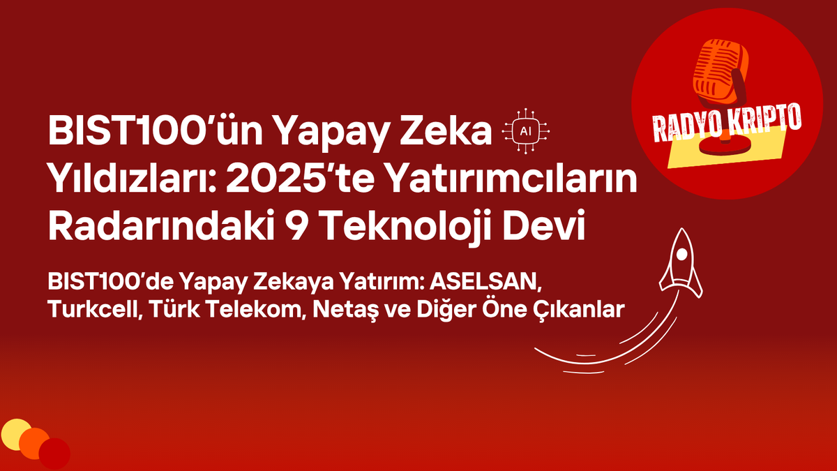 📊 BIST100’de Yapay Zeka Atağı 

🧠ASELSAN’ın AI stratejisi, Turkcell’in 5G+AI projeleri, Türk Telekom’un AIOps çözümleri, Otokar’ın otonom araç testleri…

Güncel, kaynaklı, kolay okunan rapor yayında 👇
🔗 radyokripto.com/?p=4623

#BIST100 #YapayZeka #AI #Borsaİstanbul #afad