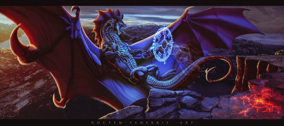 Arcane Collision ✨🌟

YCH for <a href="/AetheriosDragon/">Aetherios</a>