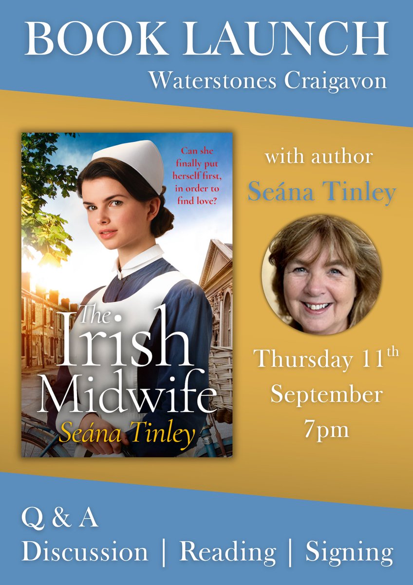 Seána Talbot (@seanatalbot) on Twitter photo My book launch is confirmed!
Huge thanks to <a href="/Waterstones/">Waterstones</a> Craigavon for hosting!
You are all invited!
📘Thursday 11 September 2025
📘Waterstones Craigavon Rushmere
📘7pm
All welcome! My book launch is confirmed!
Huge thanks to <a href="/Waterstones/">Waterstones</a> Craigavon for hosting!
You are all invited!
📘Thursday 11 September 2025
📘Waterstones Craigavon Rushmere
📘7pm
All welcome!