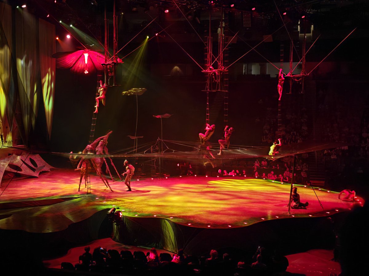 #ovocirque is amazing 💜🩵💙💚💛