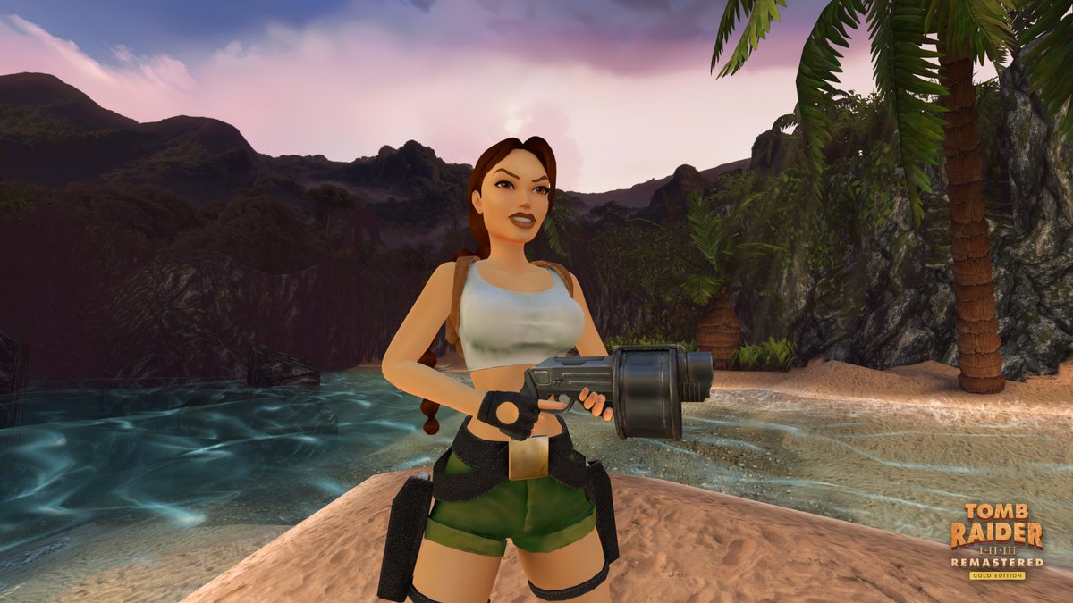 The next (small) update for the Gold Edition will (also finally) see the return of the unique Grenade Launcher for Tomb Raider III! #TombRaider #LaraCroft #GoldEdition #TRJTA