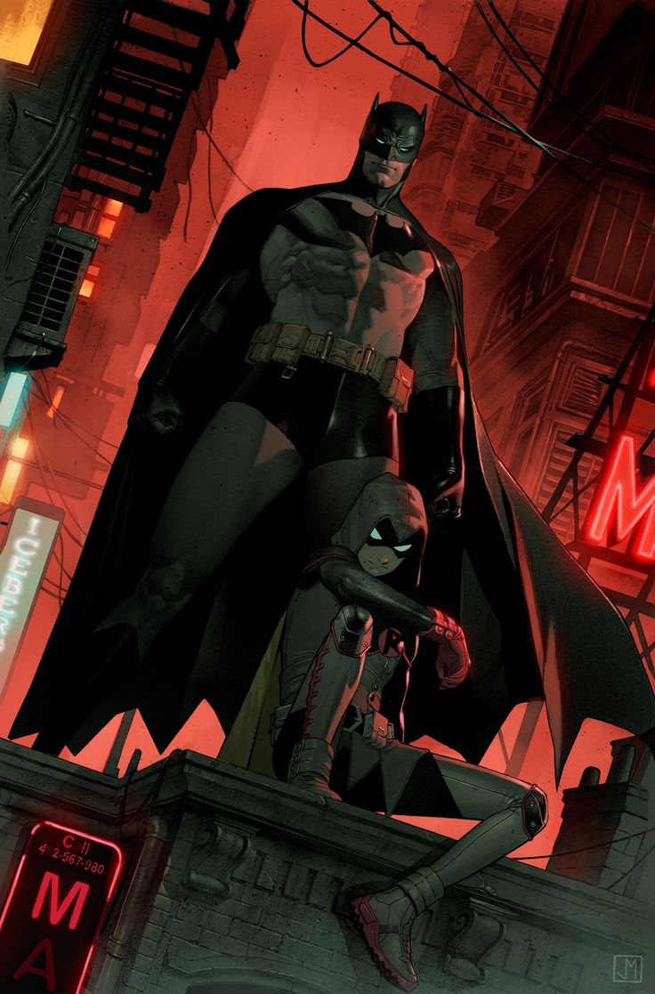 BATMAN and ROBIN by Jorge Molina
