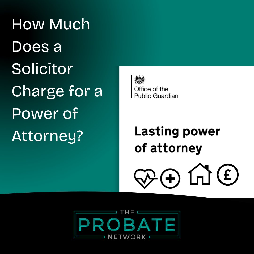 Thinking about setting up a Power of Attorney?  It can be a smart move but how much does it actually cost? This article breaks down what solicitors typically charge: bit.ly/470wdQP 

#TheProbateNetwork #PowerOfAttorney #SolicitorFees #UKLaw #EstatePlanning