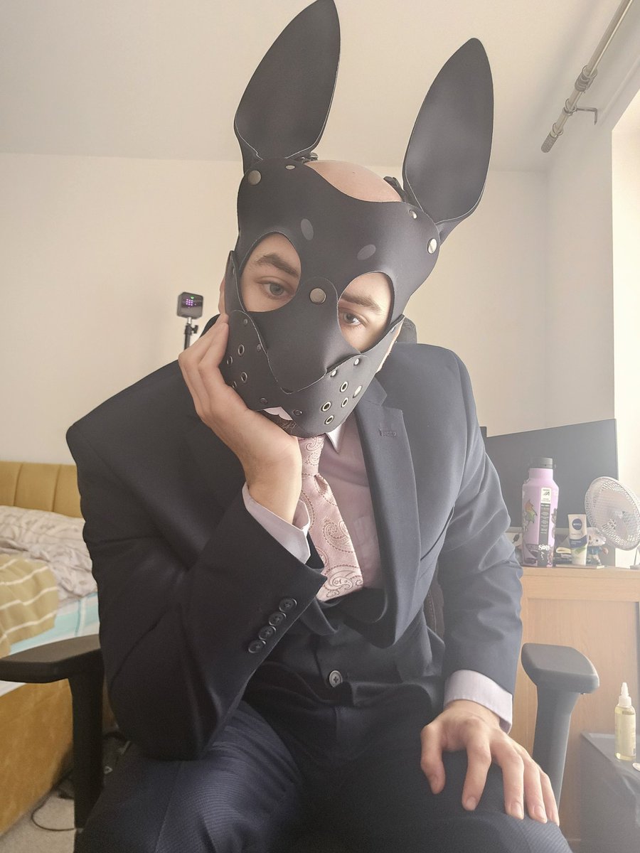 The Suit + Bunn Mask combo is unrivalled 😎