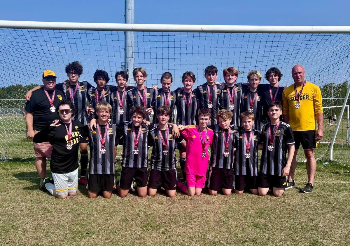 A BIG Congratulations our Mount Pearl Boys U15 Championship Lesgue Team on taking Tier 1 Bronze at the NLSA MEGA in Grand Falls - Windsor.  Way to go guys!#CommunityMatters #MountPearlProud #MPSA #BlackAndGold
