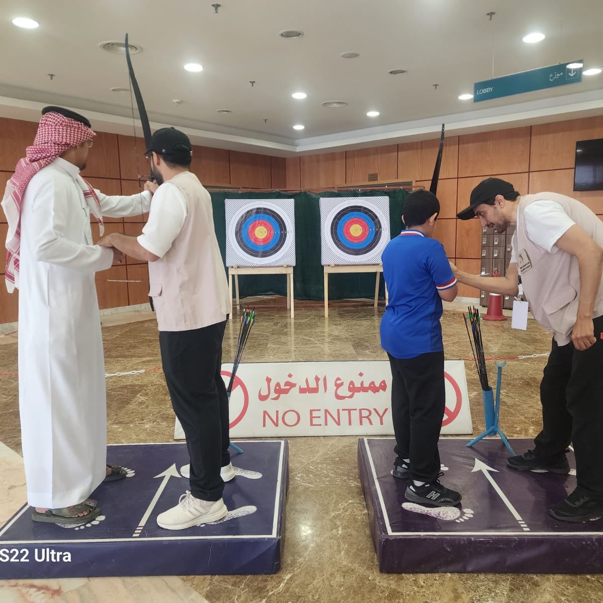 فعاليات رياضة السهام tweet media