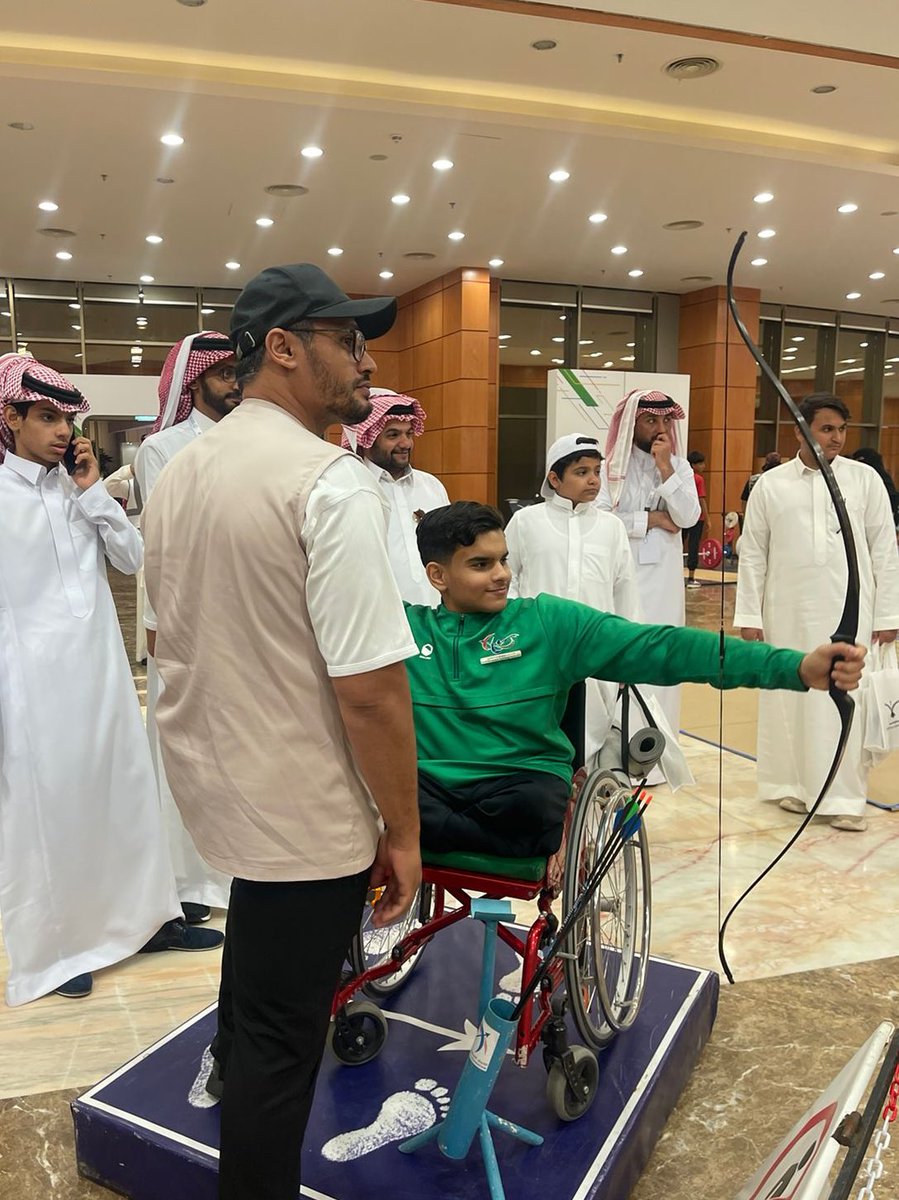 فعاليات رياضة السهام tweet media