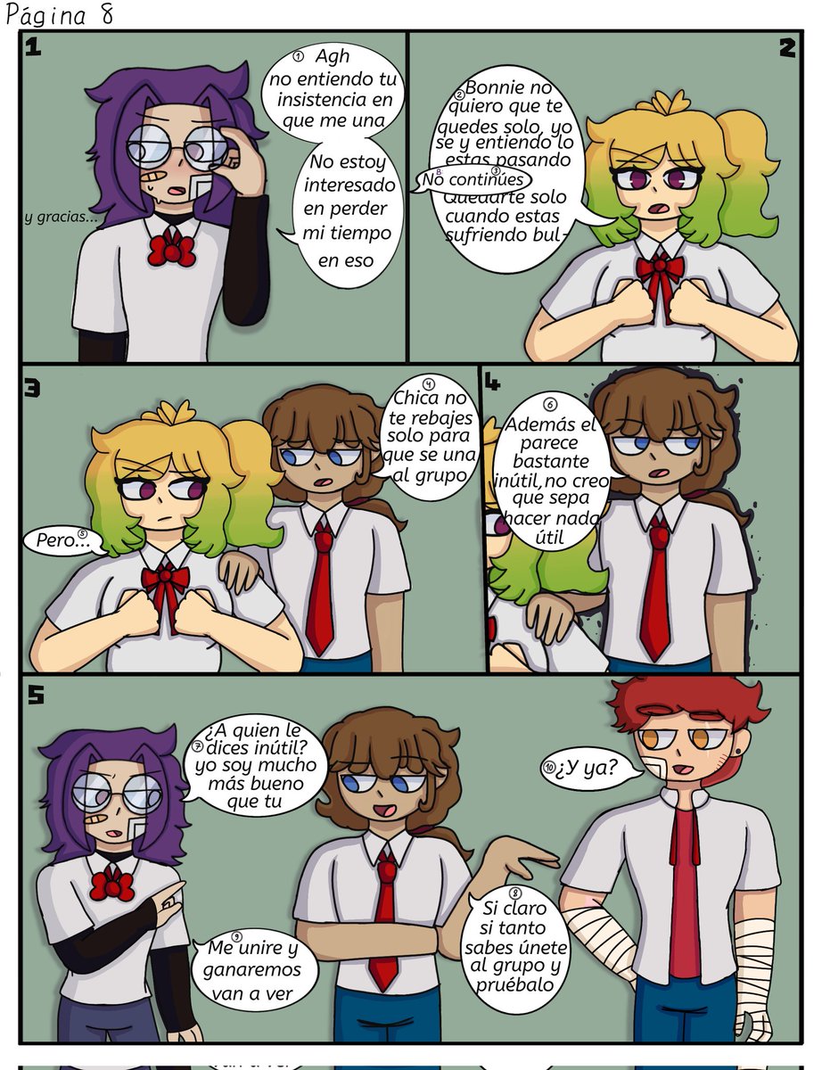 FnafHS_Withered's tweet photo. Páginas 7 y 8 https://t.co/73CuyAp5Kr