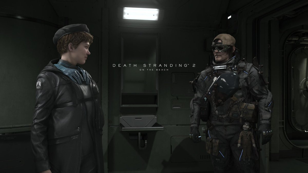 graunripa's tweet image. These two. 🖤
#samporterbridges #samstrand
#fragile #fragileexpress
#DEATHSTRANDING2 #DeathStranding2OnTheBeach @Kojima_Hideo @HIDEO_KOJIMA_EN