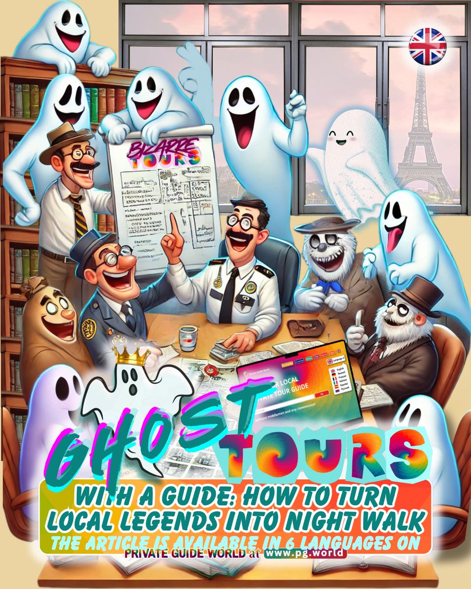 wwwpgworld's tweet photo. Ghost tours aren’t just for Halloween — they sell year-round. 
Read our new article “Private Ghost Tours With a Guide: How to Turn Local Legends into Night Walk” in 6 languages at https://t.co/Gbc4rrWZBQ

#GhostTours #YearRoundTravel #PrivateTours #TourGuideTips #NightLife https://t.co/JKen1uBfpf